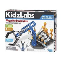 4M 메가 유압식 암 Robotic 과학 키트.