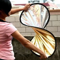 야외 스튜디오 80cm 빛 반사판 휴대용 라운드 접이식 트위치-72394EA-72394EA, 본상품선택, 본상품선택