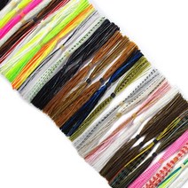 미다스 자작루어 실리콘스커트 반짝이 텐셀 홀로그램, 021블랙