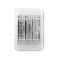 고그린 초크 전용 홀더 / 초크홀더 분필홀더, 세트(홀더4개+케이스1개)