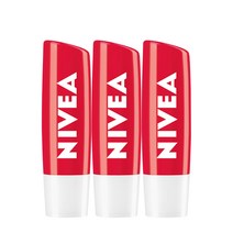 니베아 립케어 후르티 샤인 스트로베리 4.8g X 3