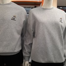 리트머스 3층 고민하지마세요 앞 뒤 깔금한 머쓱이 캐리터 남여공용 맨두맨 기본 티셔츠TU953-M-97