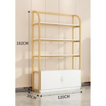 나무 진열대 구두 신발장 상점 선반 옷가게 미용실정리함 갤러리, A