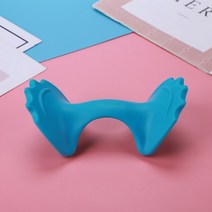 장요근마사지 트리거 포인트 셀프 자궁 경부 근육 릴리프 목 치료 도구 휴식 사무실 홈 경량, 파란색