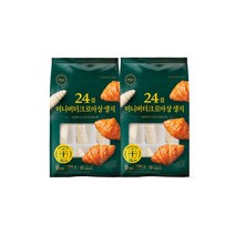밀크앤허니 24결 미니 버터 크로와상 생지 9개입X2팩 크로플생지 버터크로플, 7. 파베이크 24결미니크로와상 1