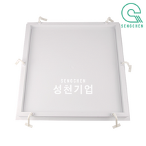 금강산업 PVC 점검구(고리형)(400mm) (1EA), 유광, 화이트, 1개