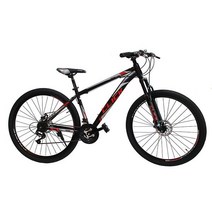 클릭 29인치 MTB 자전거 프라임29D 21단 기계식 조립별도, 완조립, 블랙레드