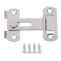 HASP 래치 금속 HASP LATCH LOCK 슬라이딩 도어 잠금 창 캐비닛 피팅, 보여진 바와 같이, 하나