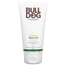 불독 스킨 포맨 Bulldog Skincare For Men 오리지널 셰이브 젤 175ml(5.9fl oz), 5.9 액상 온스