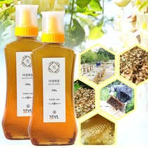 노고단향 벌꿀 잡화꿀 잡꿀 숙성꿀 생꿀 야생화 꿀 진짜 좋은 자연 튜브 500g, 1병