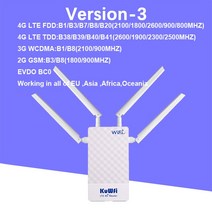 유심라우터 KuWFi 4G WIFI 라우터 야외 150Mbps LTE 한국 지원 포트 필터링 MAC IP 설정 방수 부스터 익스텐더, 스페인_업그레이드 버전