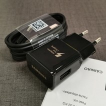 c타입고속충전기 어댑터삼성 충전기 5V 2A EU 플러그 어댑터 마이크로 갤럭시 S6 가장자리 J3 2016 참고 4, 03 EU Charger and Cable