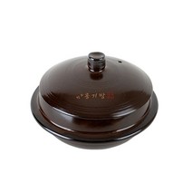 국산 된장 뚝배기 황토 내열 찌개 냄비 계란찜, 1개, 황토옹기방1호