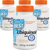 닥터스베스트 유비퀴놀 200mg 소프트젤, 30개입, 4개