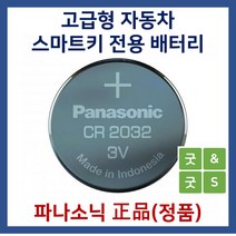 파나소닉 굿앤굿스 자동차 스마트키용 베터리 건전지 CR2032 그랜져, 1개, 1개입
