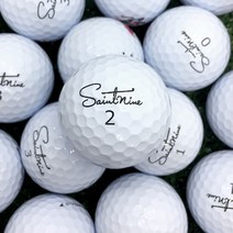 세인트나인 화이트 2피스 3피스 A-급 로스트볼 30알 골프 라운딩용 순수 물세척 로스트볼 창고 샵