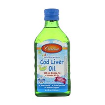칼슨랩스 키즈 코드 리버 오일 550mg 250ml 오메가3, 기본, 1개, 상세내용 참조