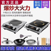 2구인덕션 3500W면상업 맹렬한불길 튀김 수입 무브먼트 순수구리 선반 방수 에너지 화로, C01-3500W, T02-뉴타입 3500W측면 세트 1