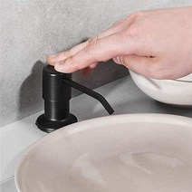 대용량 업소 세제 펌프 싱크대 디스펜서(호스 1m 블랙), 상세페이지 참조, 상세페이지 참조