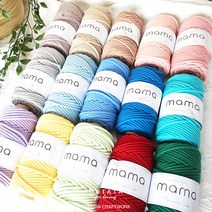 마타타 마크라메 재료 프리미엄 컬러 스트링 우동끈 콘사(50야드/200야드), 1. 250g/50yd/45m, 16.바이올렛핑크(스트링콘사)