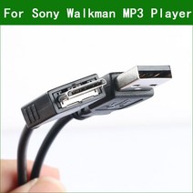 USB 데이터 케이블 소니 MP3 MP4 NW-A45 A55 A35 A46 A25 Zx100 2 HN 워크맨, [01] Black, [01] 1m