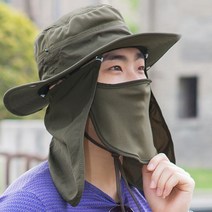 캠프 얼굴가리개 모자 낚시 그늘막 챙넓은 햇빛차단 농사 썬캡