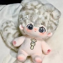 솜인형 20cm 무속성 아이돌 인형 솜깅이 솜뭉치 몸체 몸통 남자 동물귀 꼬리, 인형B+ 자석 꼬리
