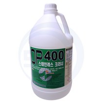 (주)SYB컴퍼니 스테인레스크리너 OP-400 3.75L 스텐세척제 스텐크리너 녹물제거 청소약품, 1개