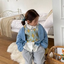 어반래빗 와플가디건