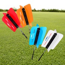 바람개비 골프스윙연습기 골프그립교정 비거리연습, B.일반그립(화이트)