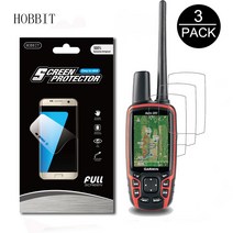 gps 지피에스 등산용 산악용 Garmin astro 320 220 하이킹 핸드 헬드 내비게이터 용 3 팩 방폭 화면 보호기 하이 클리어 충격 방지 필름