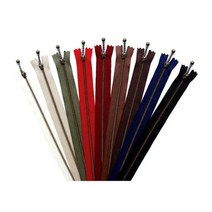 퀼트패키지 YKK 청동지퍼 방망이형 35cm 색상 10개, 검정