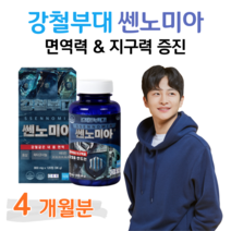 홍삼 옥타코사놀 비타민B 강철부대 쎈노미아 남성 강철 면역 식약처 인정 건강기능식품 진세노사이드 엽산 나이아신 홈쇼핑 프리미엄 영양제 성분 가격 효능 비교 헬스 등산 운동 유산소, 2통, 800mg x 120정 (하루 2정)