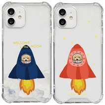 메이지 투명 탱크 핸드폰 젤하드 곰돌이 로켓 휴대폰 키치 커플 변색없는 갤럭시케이스 S9 노트 9 10 20 플러스 울트라 S10 E 5G S20 FE S21 S22 S23