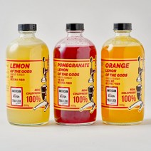 아메리칸트레일러 콜드프레스 착즙청 수제청 과일청 (레몬청 오렌지레몬청 석류레몬청), Gift Box(3구), 선택없음