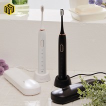 웨이코스 ThinkCare 씽크케어 세상하얀이 PRO 음파 전동칫솔 TC-T01 (블랙/화이트), 단품