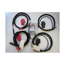 Custom Battery Cables 703062 19982002년 Dodge Ram 25003500 트럭2.5세대에 사용되는 배터리 케이블 키트24 밸브 5.9L 커민스 디젤