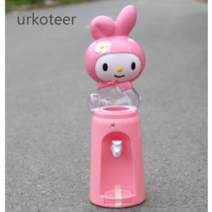 urkoteer귀여운 캐릭터 물통 탁상용정수기 키티 마이멜로디 도라에몽 텀블러 사무실 책상 조카 선물, .ml, 개구리 2