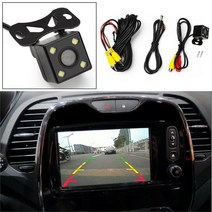 사각지대경고기능 전방후방 감지기4/8 주차 센서 LCD LED 디스플레이 자동차 리버스 레이더 시스템 알람 키, 04 170 Parking Camera