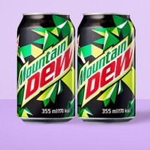 마운틴듀 355ml 뚱캔 24개 음료수 에너지탄산음료