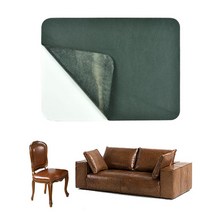 룽고가죽 100%천연 가죽스티커 S2-소파 의자 가구 자동차시트 가죽안장 리폼 보수 수리 수선 패치 접착 시트지, 그린계열