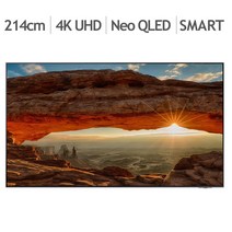 삼성 Neo QLED 4K TV KQ85QNB83AFXKR 214cm (85) - 벽걸이, 옵션