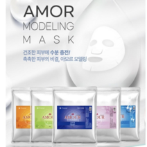아모르 모델링 1kg 쿨 보습 콜라겐 비타민 참숯 클로렐라 포도당 AC클리어, 10개