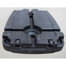 매장 홍보 배너꽂이 65kg 이동바퀴 물통받침대 넘어징방지 정원파라솔, 폴딩파라솔 전용물통