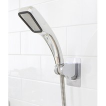 간편 욕실 강력접착 45도 각도조절 샤워기 거치대 2개 흡입홀더 세면대부속품