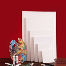 대세마트 면천 캔버스 액자 DIY 무지 패브릭 가왁구 틀 면액자 화판 그림판, 5호, 1개