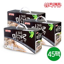 [삼육두유] 검은콩 미숫가루 두유 190ml x 45팩, 없음