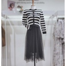 이랜드 [ENC]EnC 투피스 느낌 샤 니트 원피스 91O OK239 91O_강남점