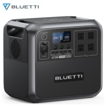 휴대용발전기 야외 캠핑 여행을 위한 BLUETTI AC180 태양열 휴대용 발전소 1152Wh/1800W