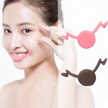 생기발랄 웃는상 만들기 이쁜미소 메이커 면접 비대칭교정 교정기, 핑크, 1개